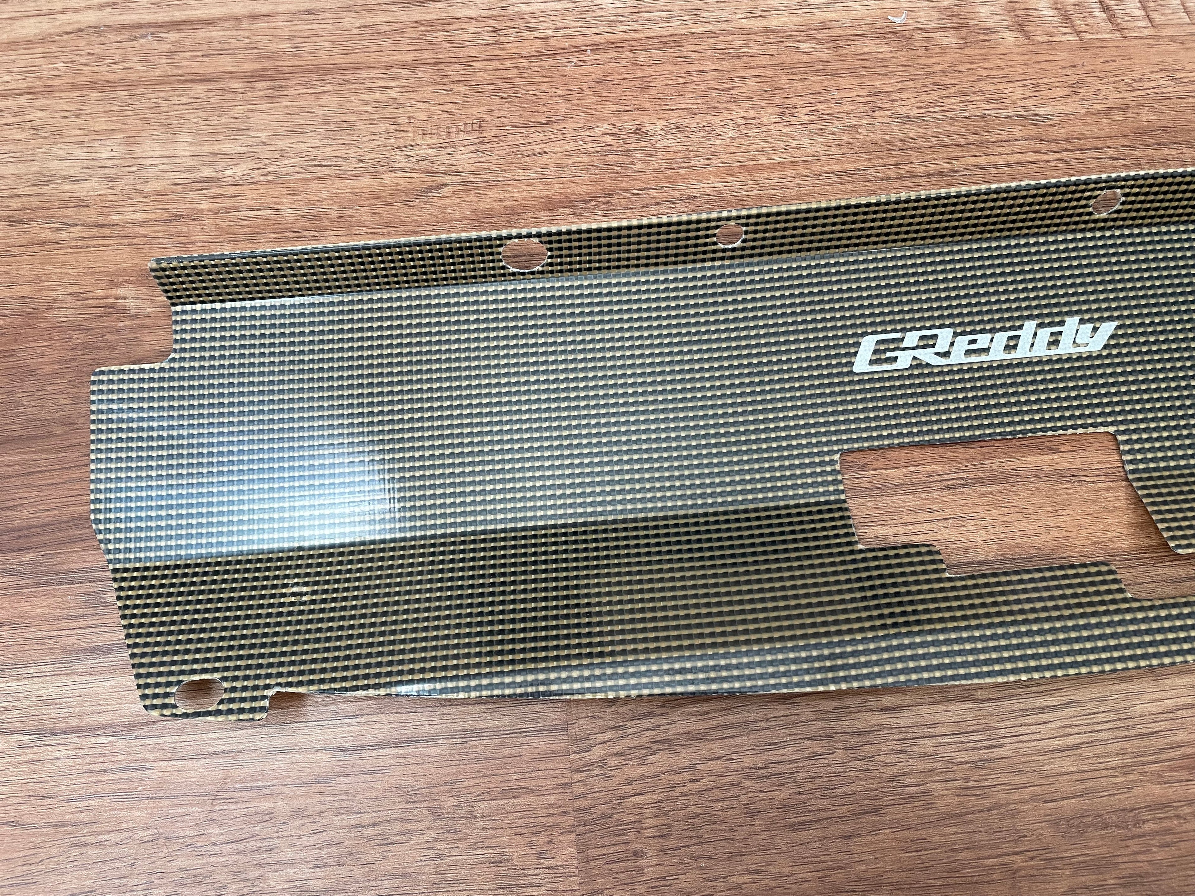 R33 GTR Greddy Carbon Kevlar Rad Panel