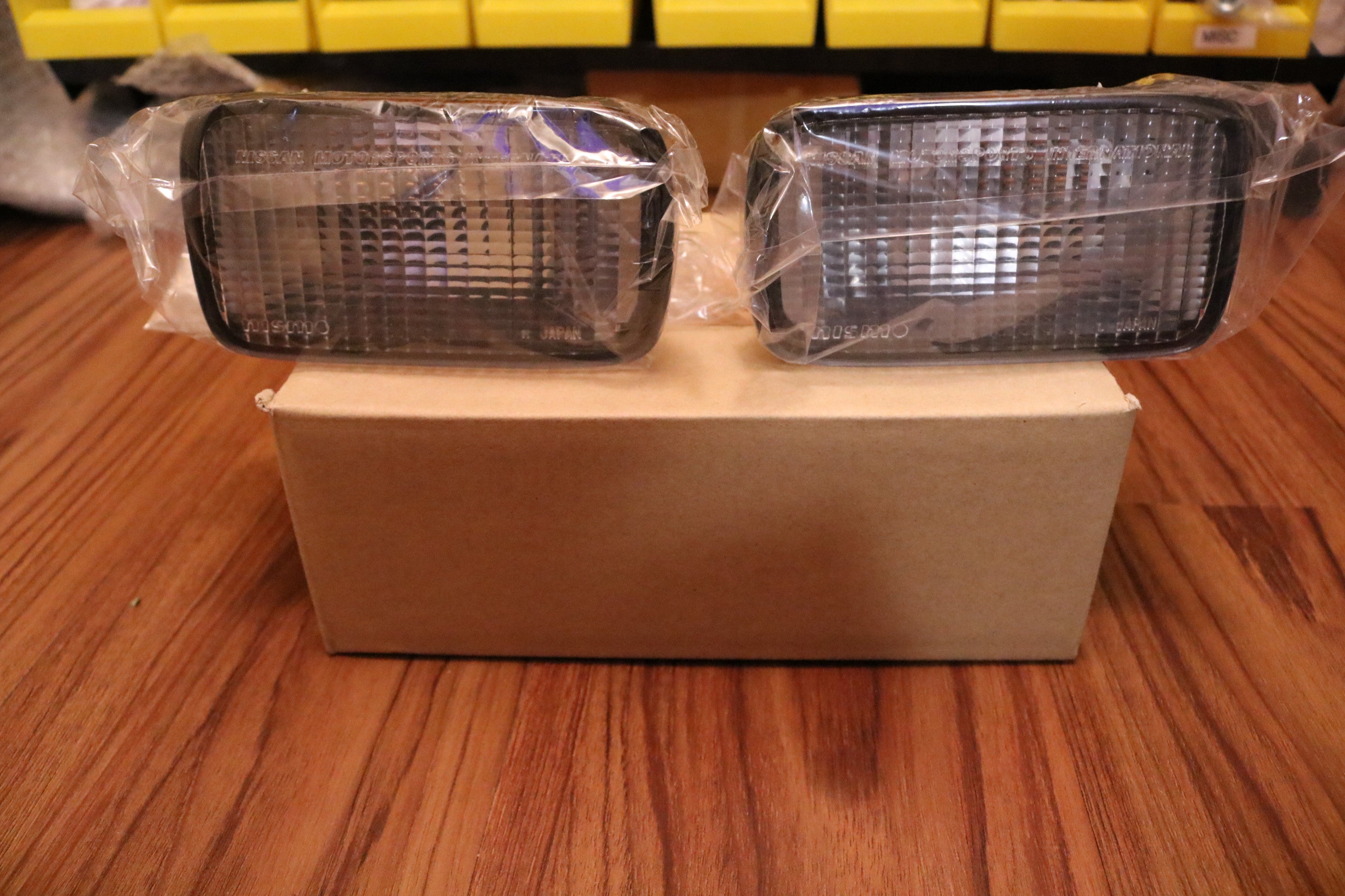 R34 GTR Nismo Front Bumper Lamps (Clear)