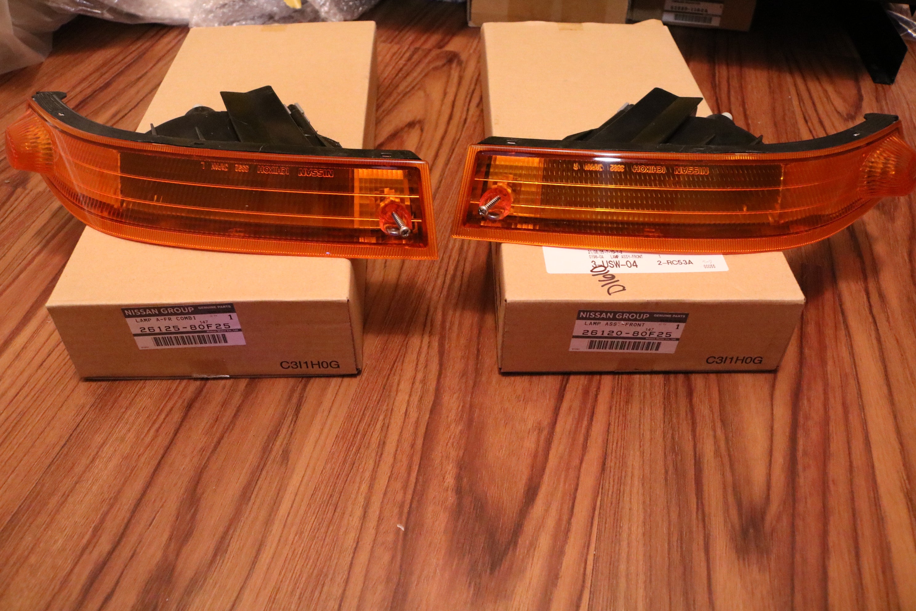 S14 JDM Kouki Front Bumper Lamps