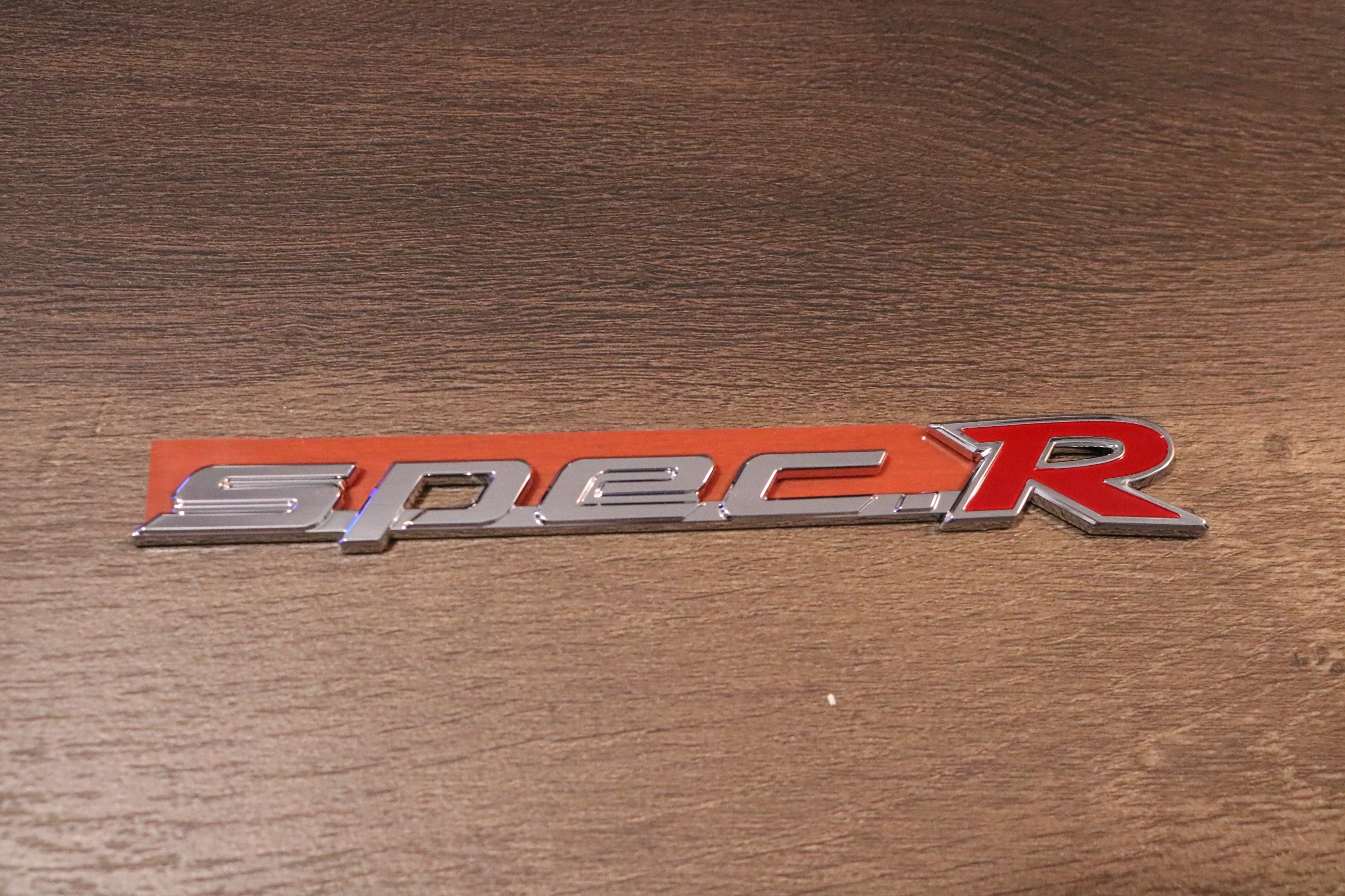 S15 Spec-R Quarter Panel Emblem Kit (Chrome/Red)