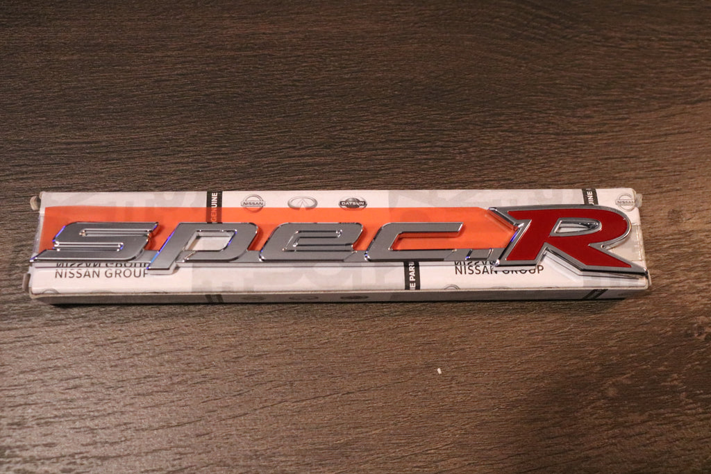 S15 Spec-R Quarter Panel Emblem Kit (Chrome/Red)