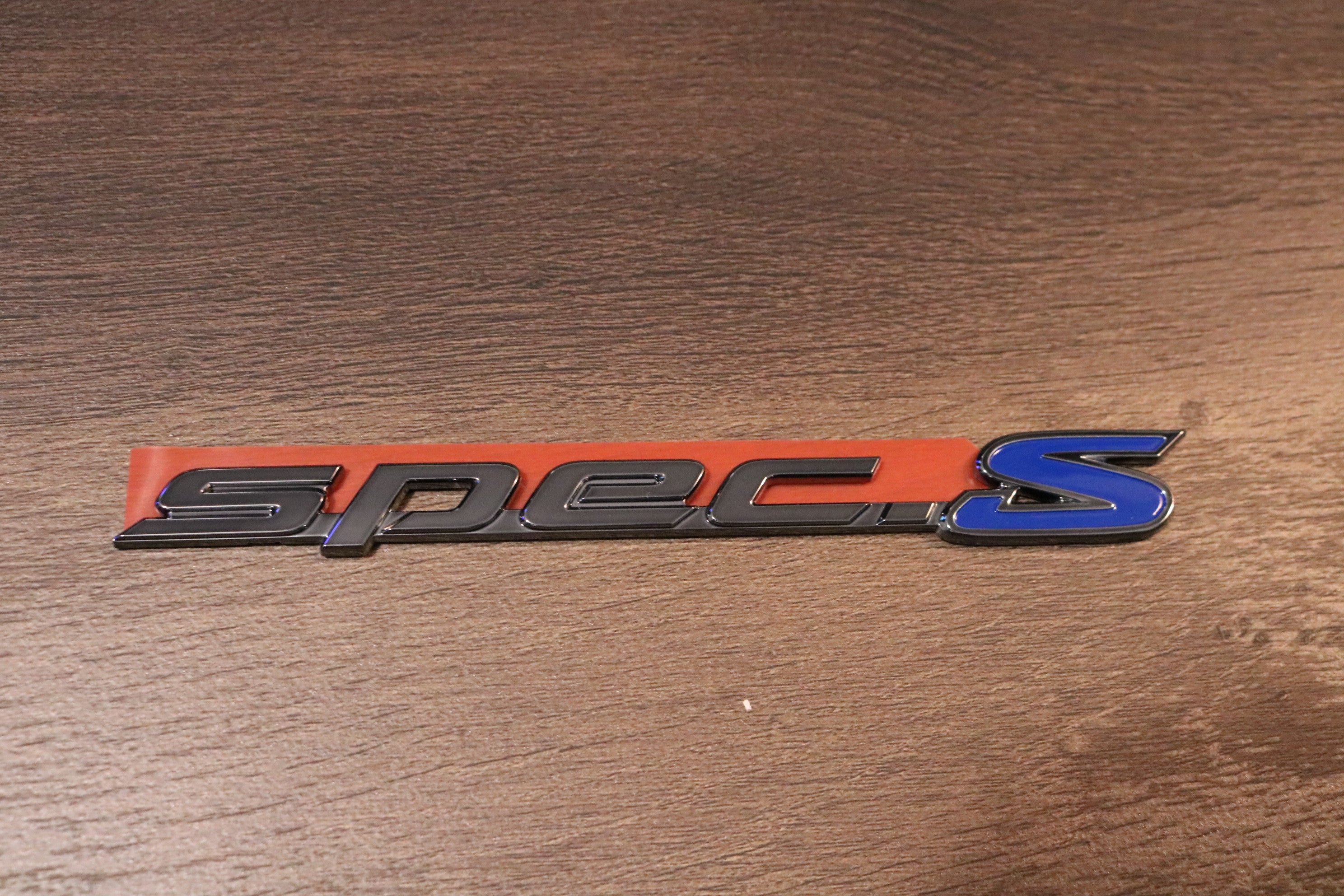 S15 Spec-S Quarter Panel Emblem Kit (Dark Chrome/Blue)