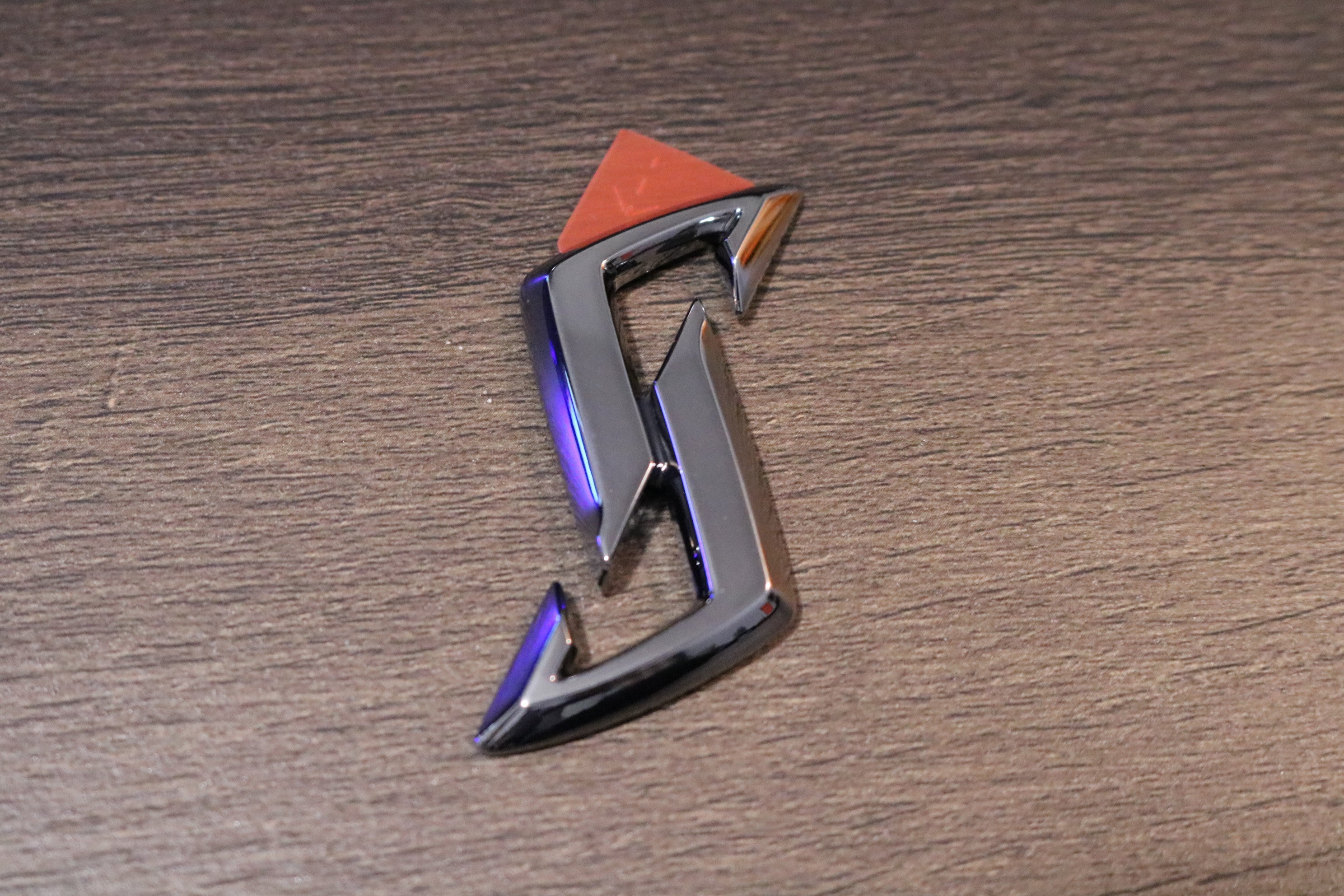 R34 "S" Hood Emblem