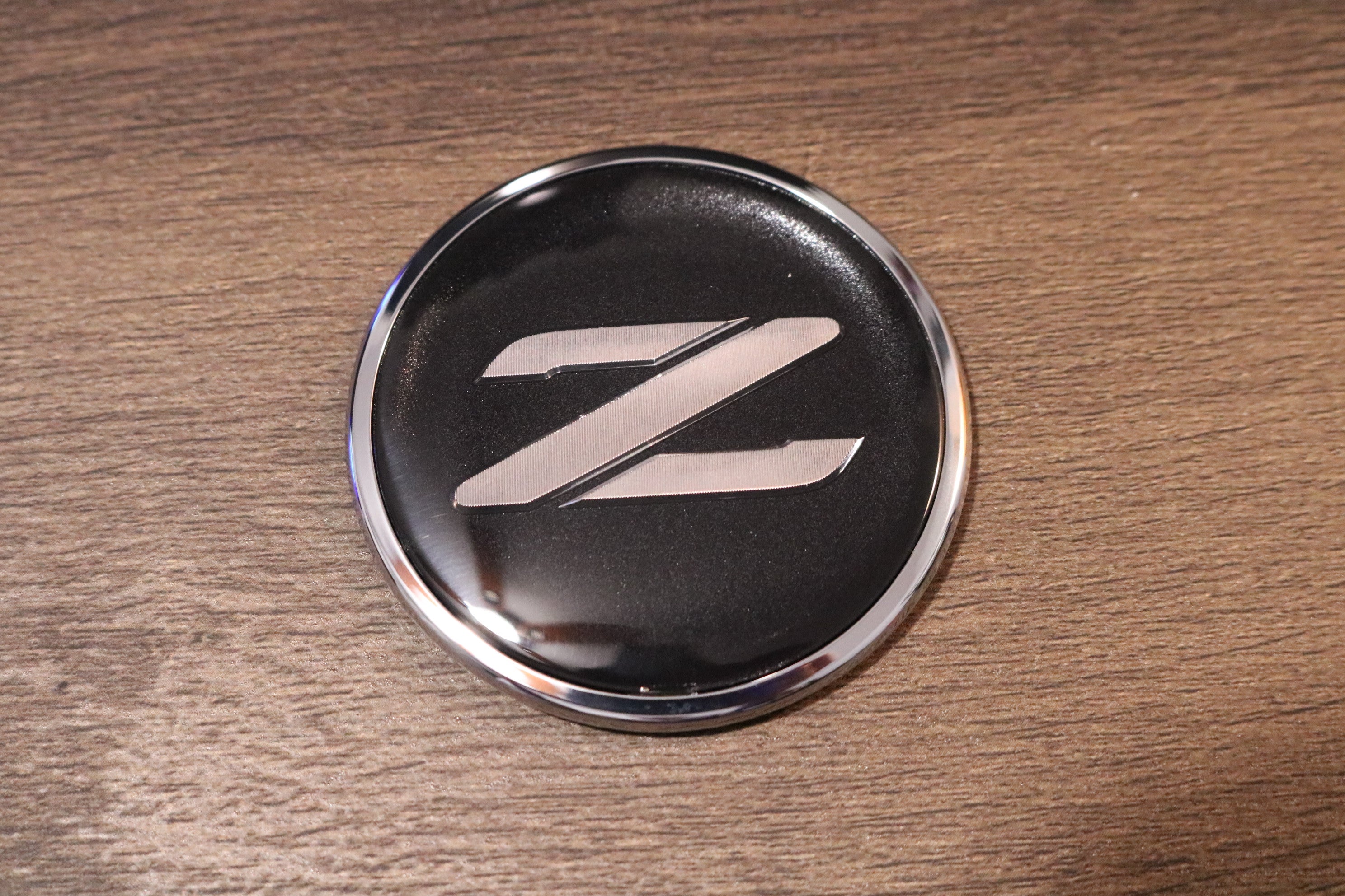 Z32 Hood Emblem (Black/Silver)