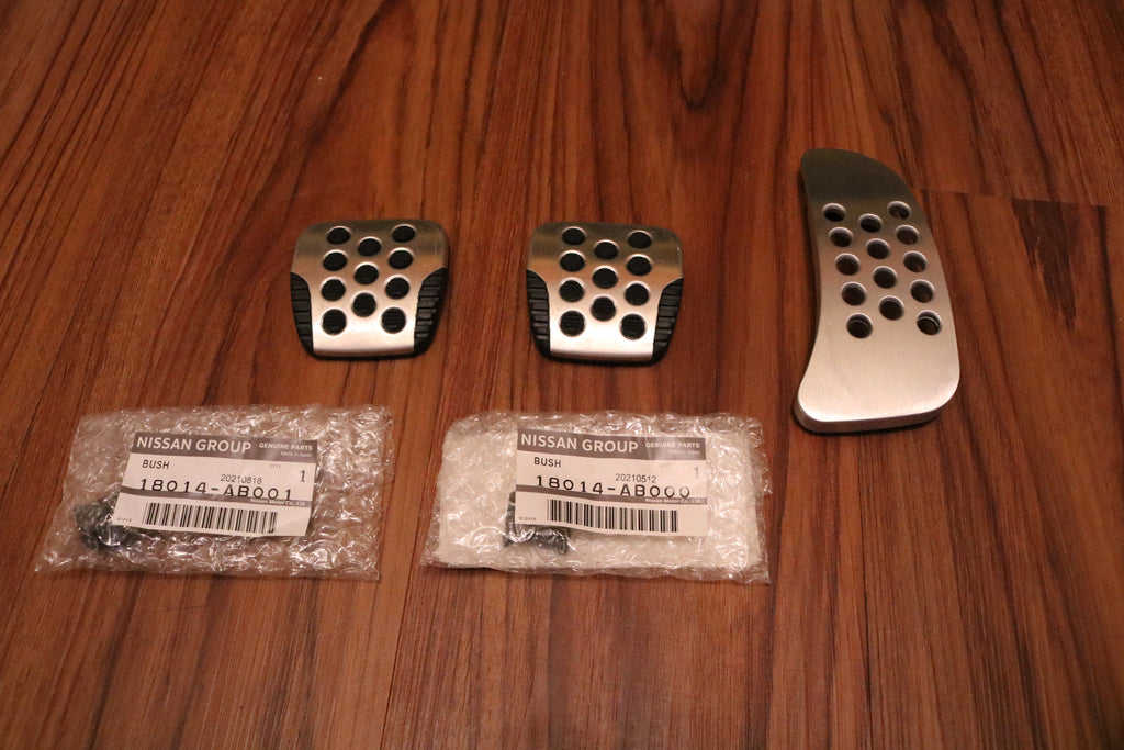 Aluminum Pedal Set/W Optional Dead Pedal