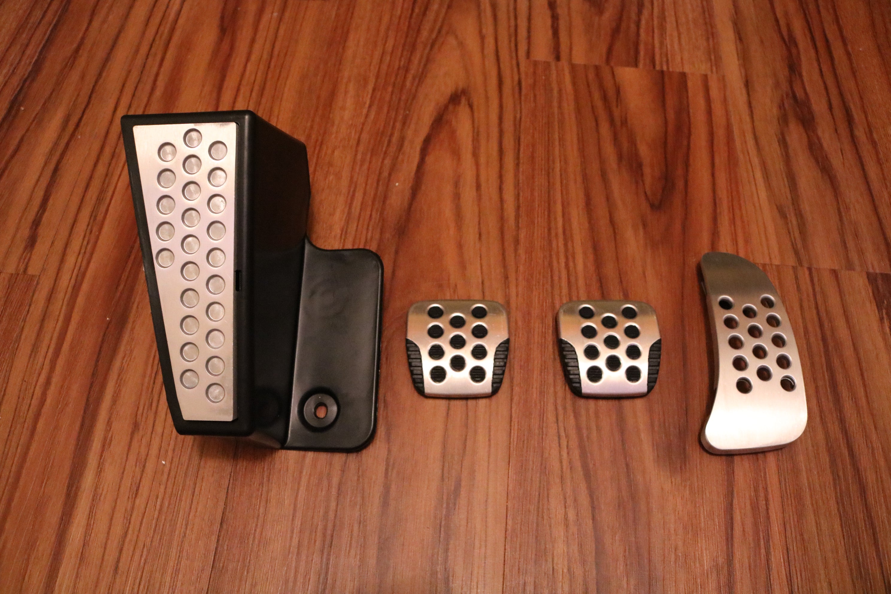 Aluminum Pedal Set/W Optional Dead Pedal