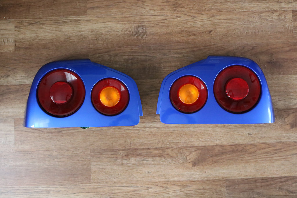 R34 GTR Rear Taillamp Set/W Taillamp Covers (BaySide Blue TV2)