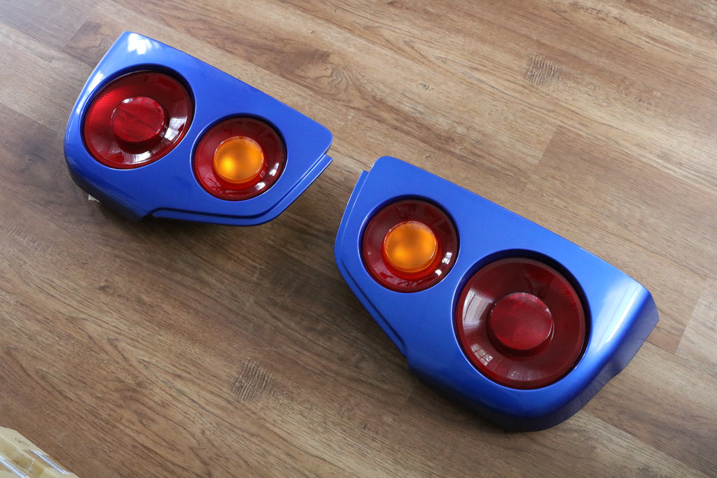 R34 GTR Rear Taillamp Set/W Taillamp Covers (BaySide Blue TV2)
