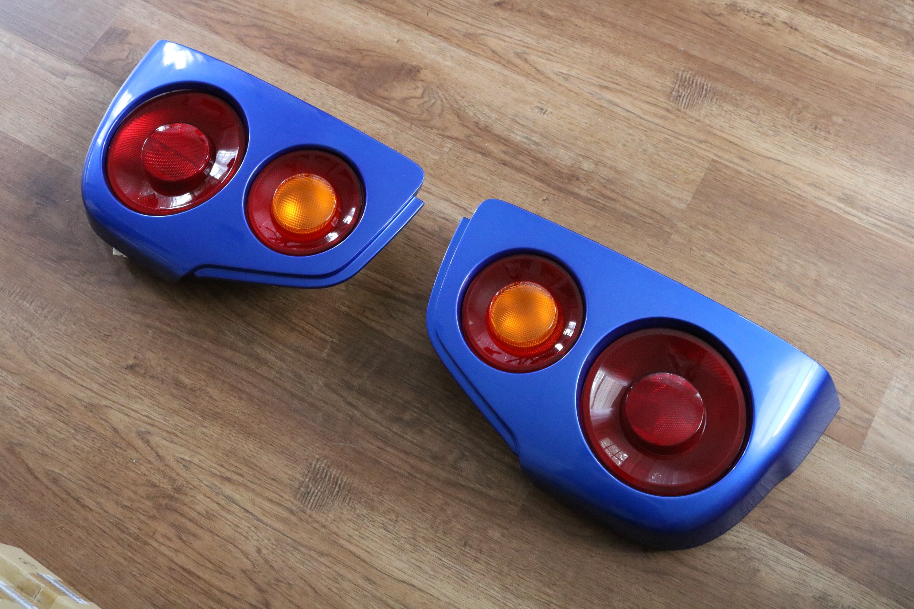 R34 GTR Rear Taillamp Set/W Taillamp Covers (BaySide Blue TV2)