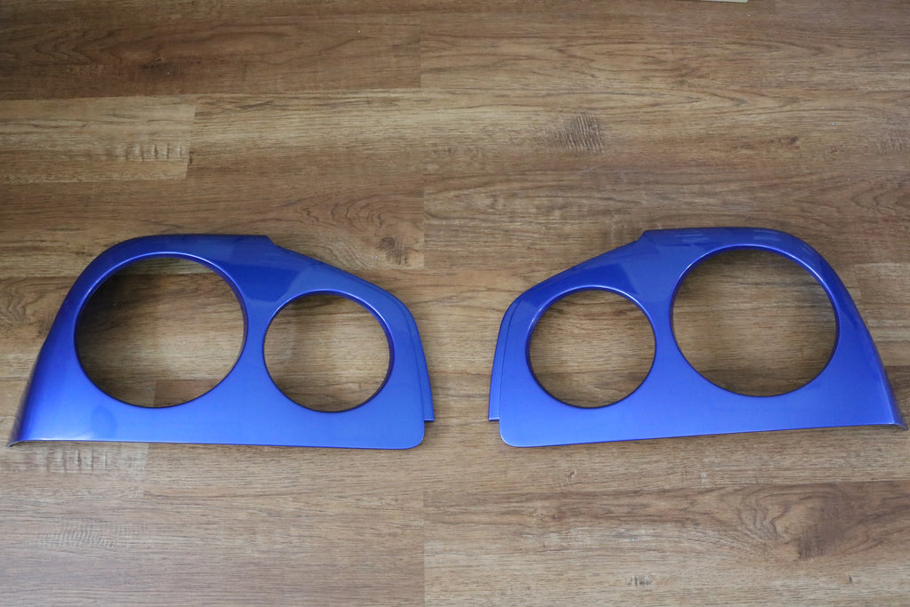 R34 GTR Taillamp Cover Set (Bayside Blue TV2)