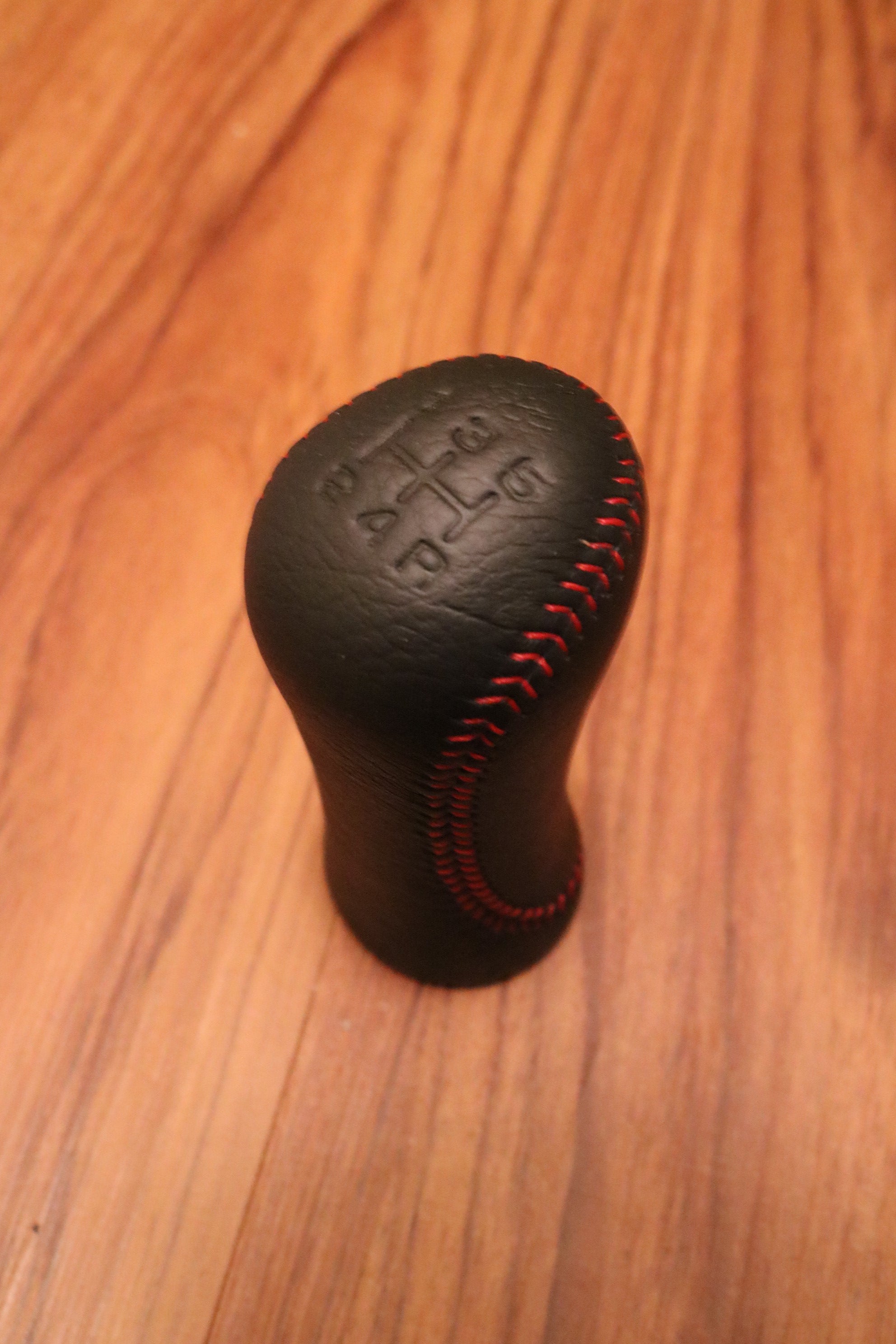 Nismo Z32 Weighted Red Stitched Shift Knob