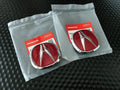 DC2 Integra OEM Front+Rear Emblem Kit (Red)