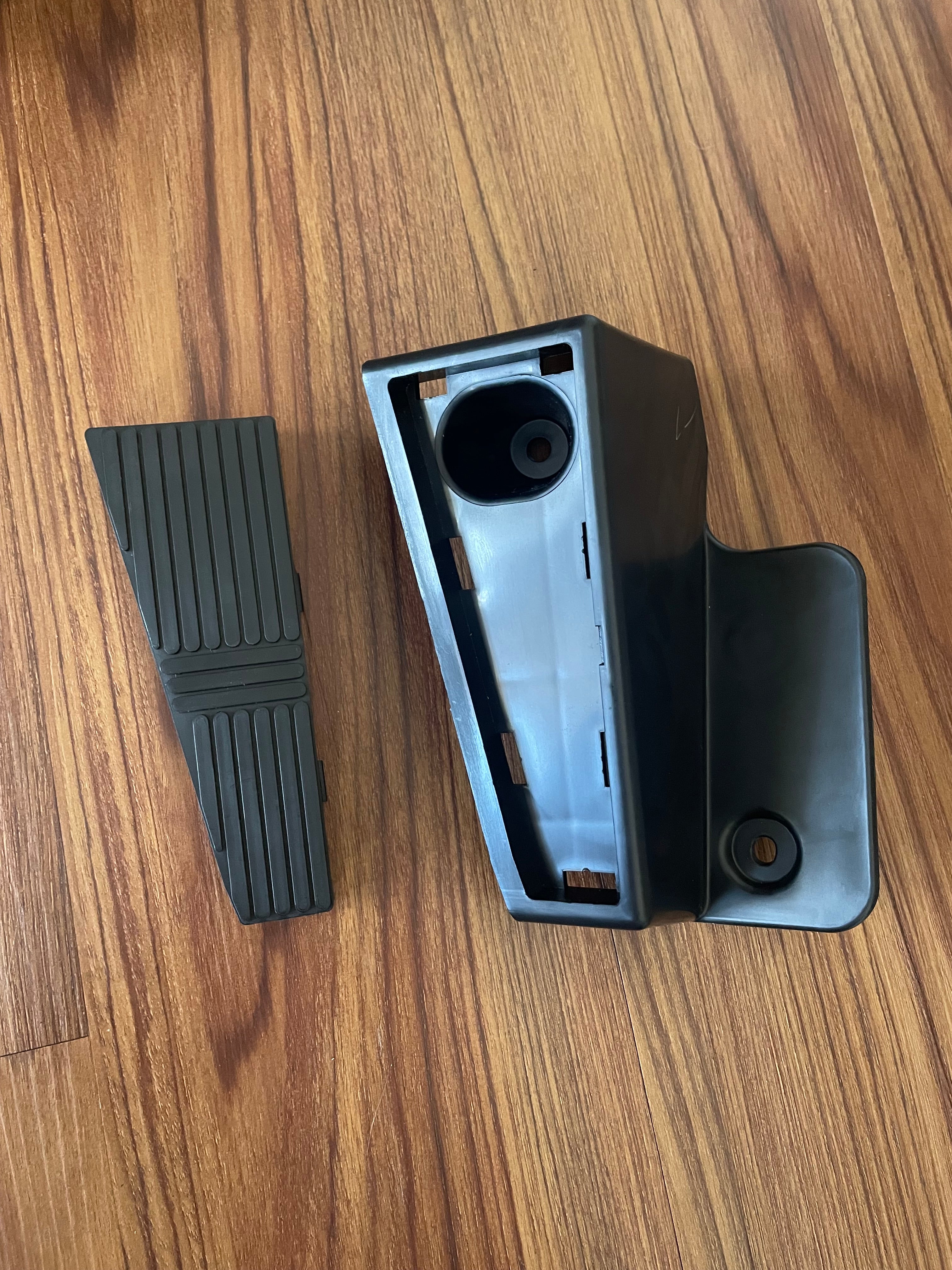 Optional Dead Pedal W/Plastic Insert