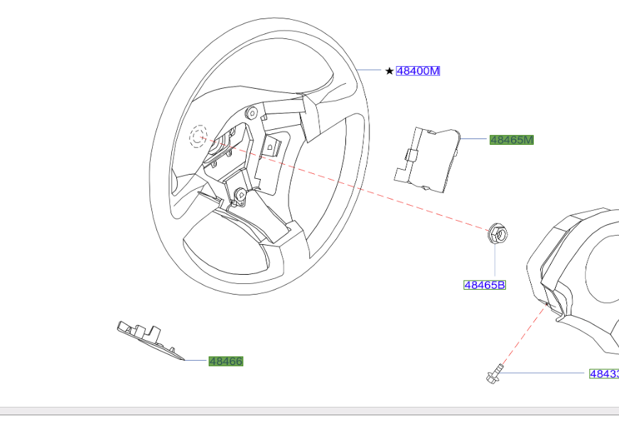 R34/S15 Steering Wheel Side Cover Kit