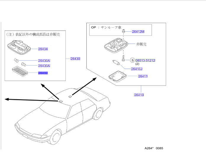 Interior Map Lamp Lens