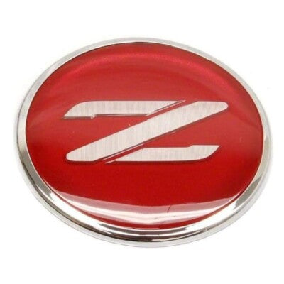 Z32 Hood Emblem (Silver/Red)